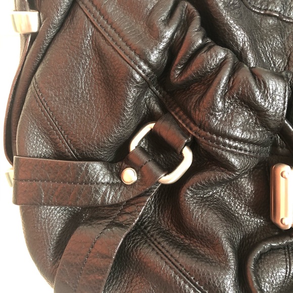 B Makowsky Leather Purse - Picture 3 of 5